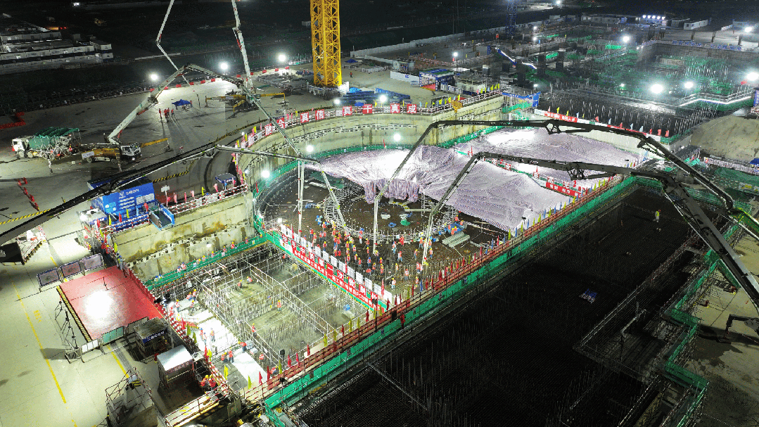 刷新纪录！总泵车高效助建在粤首个沿海核电项目！