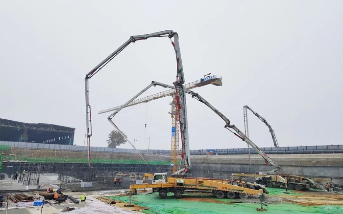 生态建设再添新篇！总62米泵车组团助建泉城