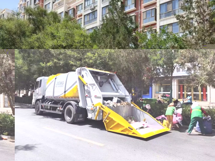 总后装压缩式垃圾车助力瓜州：高效收转运破解戈壁城市环卫难题