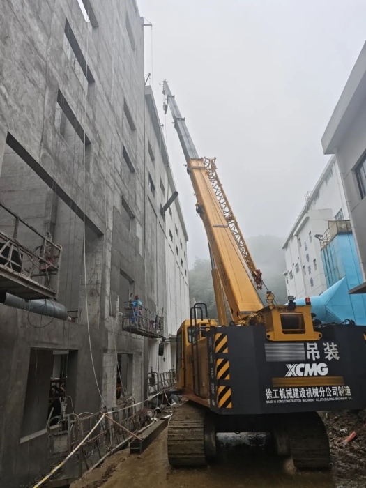 5米窄缝显神威！请看XGTC30L5助力破解“灰尘围城”！