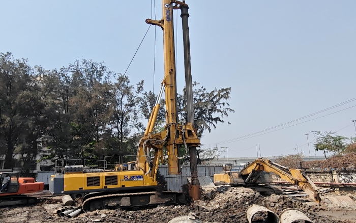以“稳”护航！总XR240I旋挖钻机助力南亚基建项目
