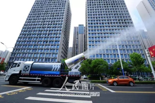 清凉启动！总雾炮车魅力指数100分！